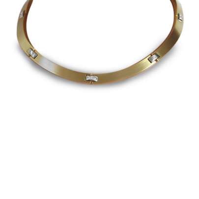 Roségold-Collier mit Diamanten vom Juwelier in Köln