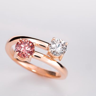 Ring mit fancy diamonds vom Juwelier in Köln