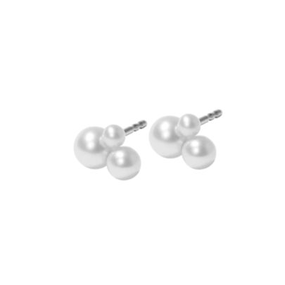 Ohrstecker Drilling mit Perlen von schmuckwerk beim Juwelier in Köln