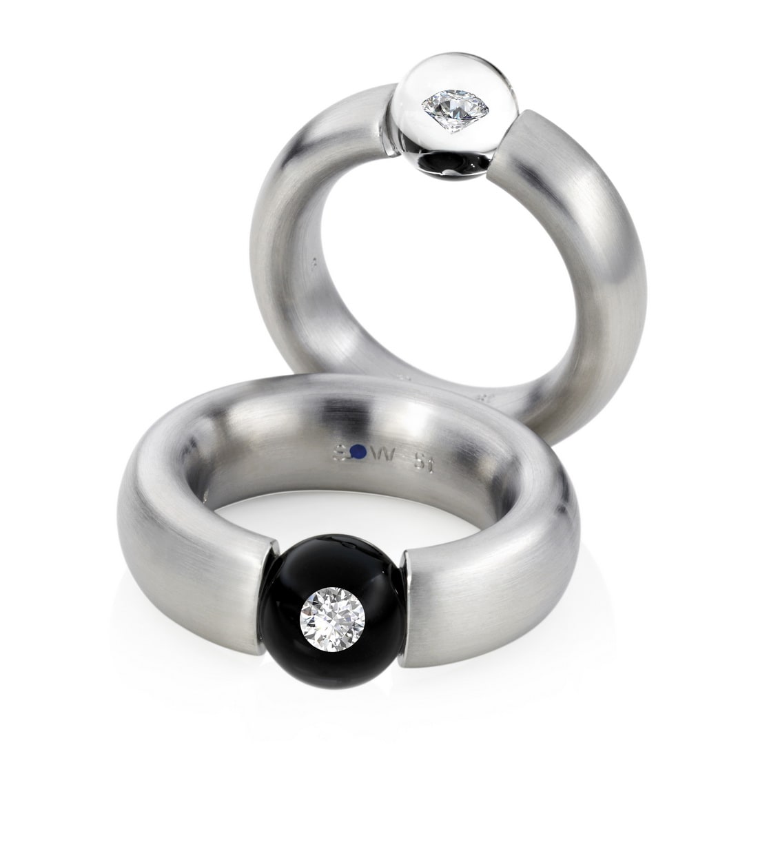 schmuckwerk glasklar - Ring Glasklar in Edelstahl beim Juwelier in Köln